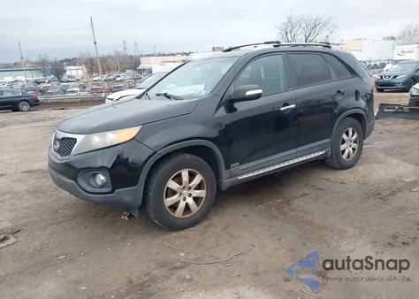 2012 Kia Sorento Lx V6 из США, поврежденный, VIN 5XYKTDA2XCG205525